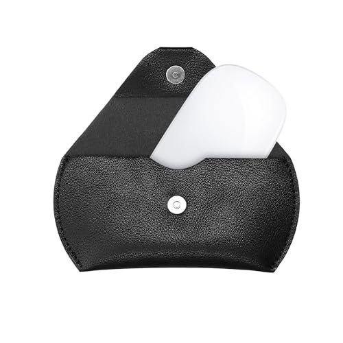 kwmobile Maus Schutzhülle kompatibel mit Apple Magic Mouse 1 / Magic Mouse 2 / Logitech Pebble Wireless Hülle - Kunstleder Hülle für PC Mouse - PU Leder Cover für Computer Maus - Schwarz kwmobile Maus Schutzhülle kompatibel mit Apple Magic Mouse 1 / Magic Mouse 2 / Logitech Pebble Wireless Hülle - Kunstleder Hülle für PC Mouse - PU Leder Cover für Computer Maus - Schwarz von kwmobile