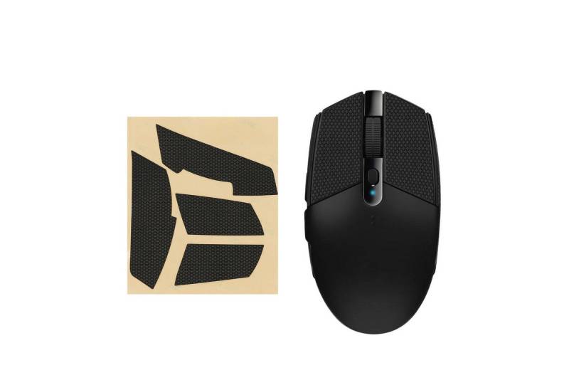 kwmobile Mausfüße Gaming Maus Grip Tape für Logitech G102 / G304 (1-St), Maus Rutschfestes Griffband für PC Maus Schwarz von kwmobile