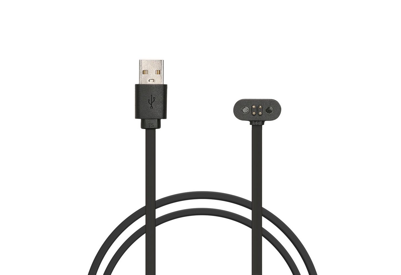 kwmobile Mojawa RunPlus USB Ladekabel Smartphone-Ladegerät (1-tlg., Charger - Smart Watch Ersatzkabel) von kwmobile