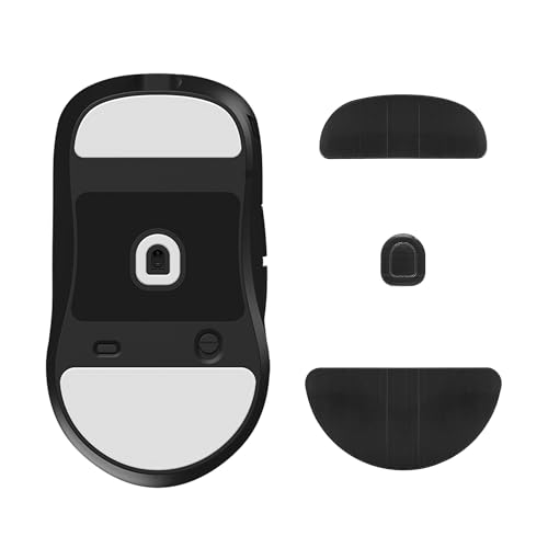 kwmobile Mouse Feet Sticker kompatibel mit Endgame Gear XM2we Ersatz Glider - Mausfüße passgenau - Maus Glides in Schwarz von kwmobile