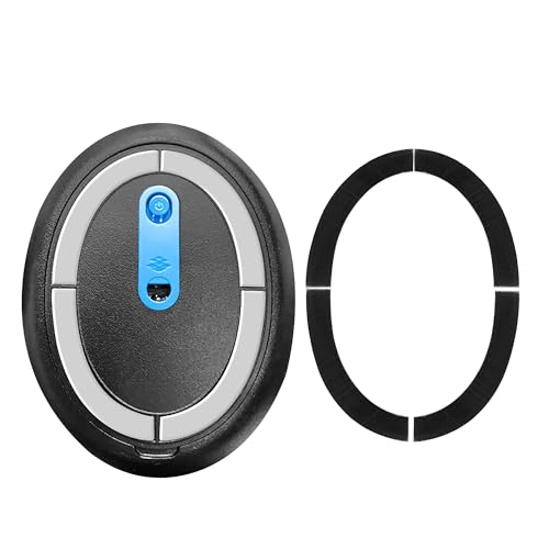 kwmobile Mouse Feet Sticker kompatibel mit Microsoft Sculpt Ergonomic Ersatz Glider - Mausfüße passgenau - Maus Glides in Schwarz von kwmobile