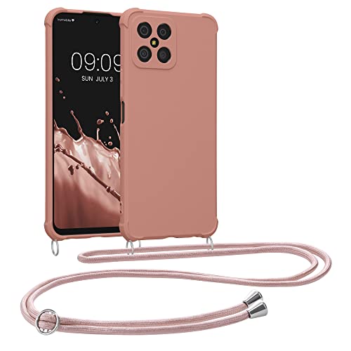 kwmobile Necklace Case kompatibel mit Honor X8 Hülle - Cover mit Kordel zum Umhängen - Silikon Schutzhülle Perlmutt kwmobile Necklace Case kompatibel mit Honor X8 Hülle - Cover mit Kordel zum Umhängen - Silikon Schutzhülle Perlmutt von kwmobile