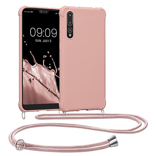 kwmobile Necklace Case kompatibel mit Huawei P20 Pro Hülle - Cover mit Kordel zum Umhängen - Silikon Schutzhülle Perlmutt kwmobile Necklace Case kompatibel mit Huawei P20 Pro Hülle - Cover mit Kordel zum Umhängen - Silikon Schutzhülle Perlmutt von kwmobile