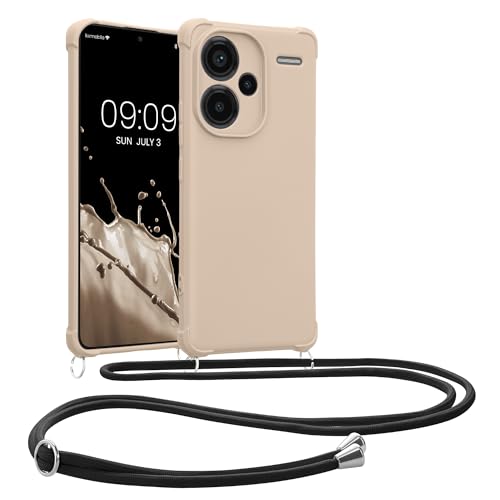 kwmobile Necklace Case kompatibel mit Xiaomi Redmi Note 13 Pro+ 5G / Redmi Note 13 Pro Plus 5G Hülle - Cover mit Kordel zum Umhängen - Silikon Schutzhülle Creme kwmobile Necklace Case kompatibel mit Xiaomi Redmi Note 13 Pro+ 5G / Redmi Note 13 Pro Plus 5G Hülle - Cover mit Kordel zum Umhängen - Silikon Schutzhülle Creme von kwmobile