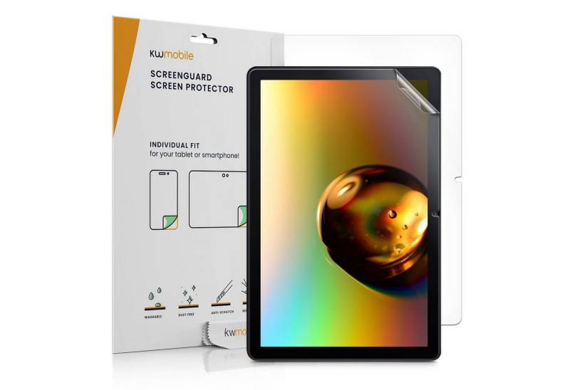 kwmobile Schutzfolie 2x Folie für Acer Iconia Tab M10, (1-St), Full Screen Tablet Schutzfolie - klar von kwmobile