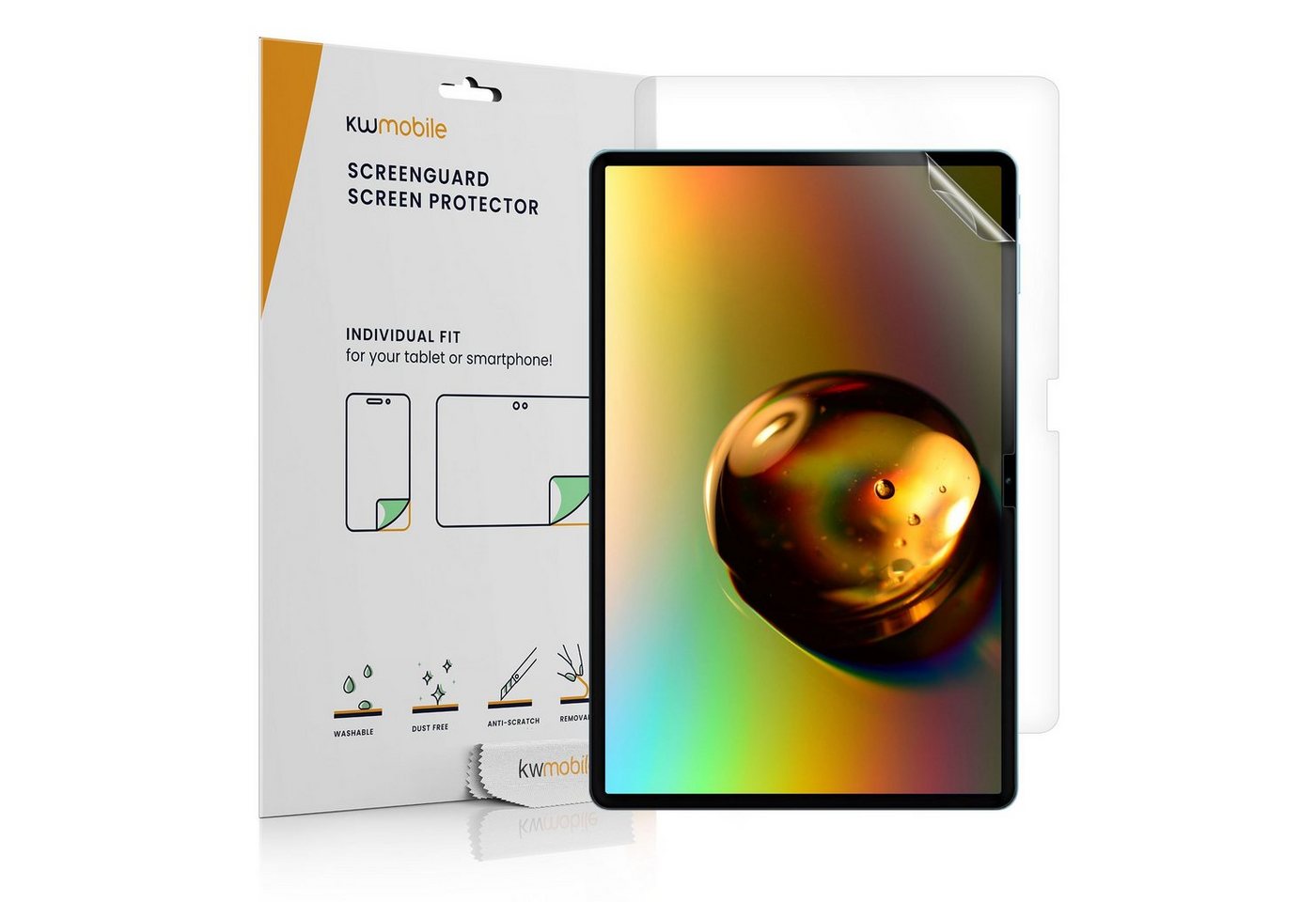 kwmobile Schutzfolie 2x Folie für Vivo Pad, (1-St), Full Screen Tablet Schutzfolie entspiegelt von kwmobile