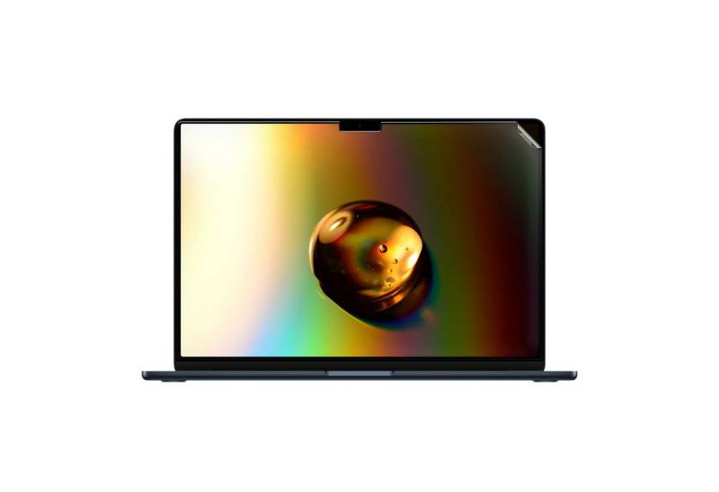 kwmobile Displayschutzfolie Folie matt für Apple Macbook Air 15 2023 M2 (A2941), 1 Stück, Laptop Schutzfolie Displayschutz Anti-Fingerabdruck entspiegelt von kwmobile