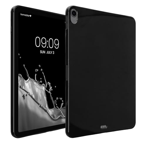 kwmobile Schutzhülle kompatibel mit Apple iPad Air 11" (6. Gen 2024) - Hülle Silikon - Tablet Cover Case Schwarz von kwmobile