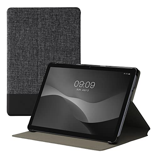 kwmobile Schutzhülle kompatibel mit Huawei MatePad SE (2022) - Hülle Slim - Tablet Cover Case mit Ständer Dunkelblau Schwarz von kwmobile