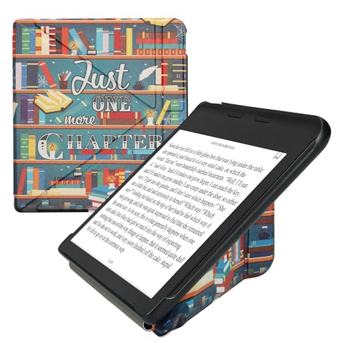 kwmobile Schutzhülle kompatibel mit Kobo Kobo Libra Colour/Tolino Vision Color - Hülle Kunstleder - eReader Cover Case - Bibliothek Motto Mehrfarbig kwmobile Schutzhülle kompatibel mit Kobo Kobo Libra Colour/Tolino Vision Color - Hülle Kunstleder - eReader Cover Case - Bibliothek Motto Mehrfarbig von kwmobile