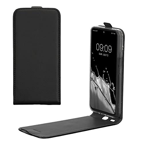 kwmobile Schutzhülle kompatibel mit Samsung Galaxy A54 5G - Hülle Handy - Flip Case Handyhülle Schwarz von kwmobile