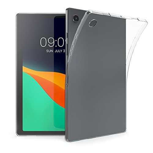 kwmobile Schutzhülle kompatibel mit Samsung Galaxy Tab A8 10.5 (2021) - Hülle Silikon - Tablet Cover Case Transparent von kwmobile