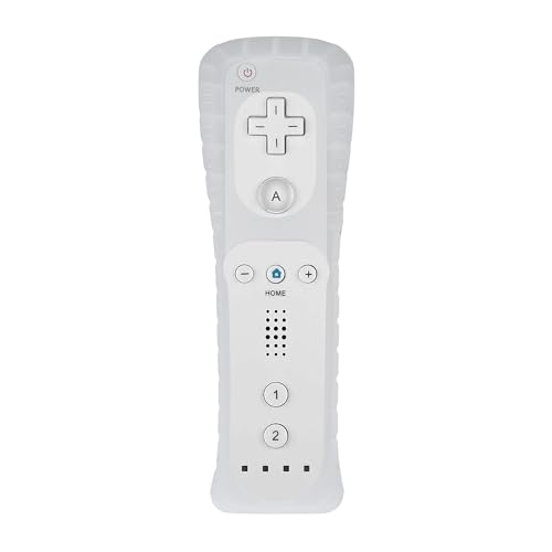 kwmobile Silikonhülle kompatibel mit Nintendo Wii Remote Controller Konsolen Hülle - Schutzhülle für Spielekonsole aus Silikon - Konsolenschutz in Transparent von kwmobile