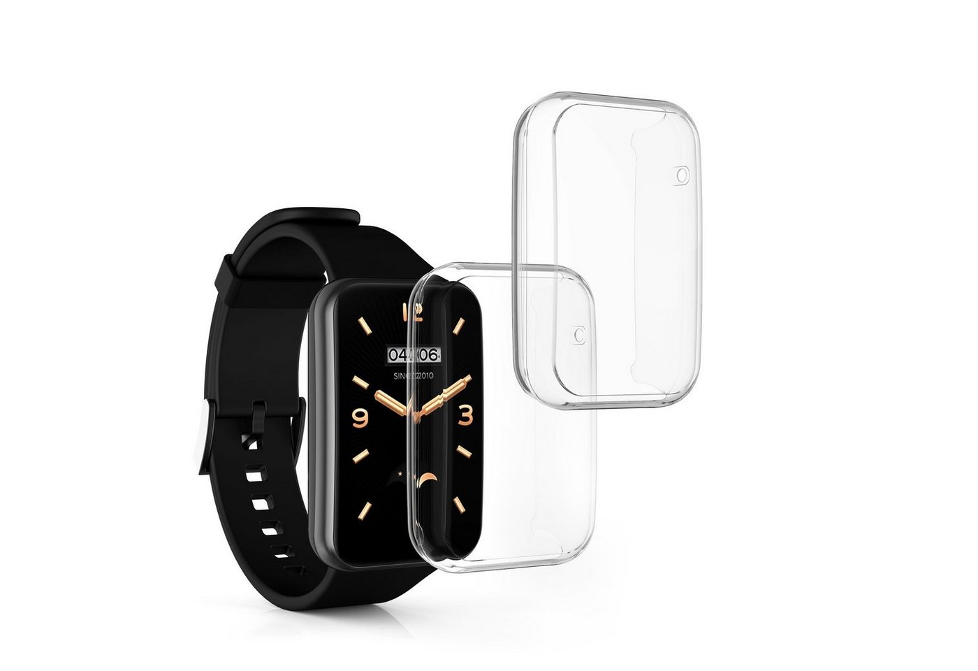kwmobile 2x Hülle für Xiaomi Mi Band 7 Pro Smartwatch, 2-tlg., Silikon Fullbody Cover Case Schutzhülle Set kwmobile 2x Hülle für Xiaomi Mi Band 7 Pro Smartwatch, 2-tlg., Silikon Fullbody Cover Case Schutzhülle Set von kwmobile