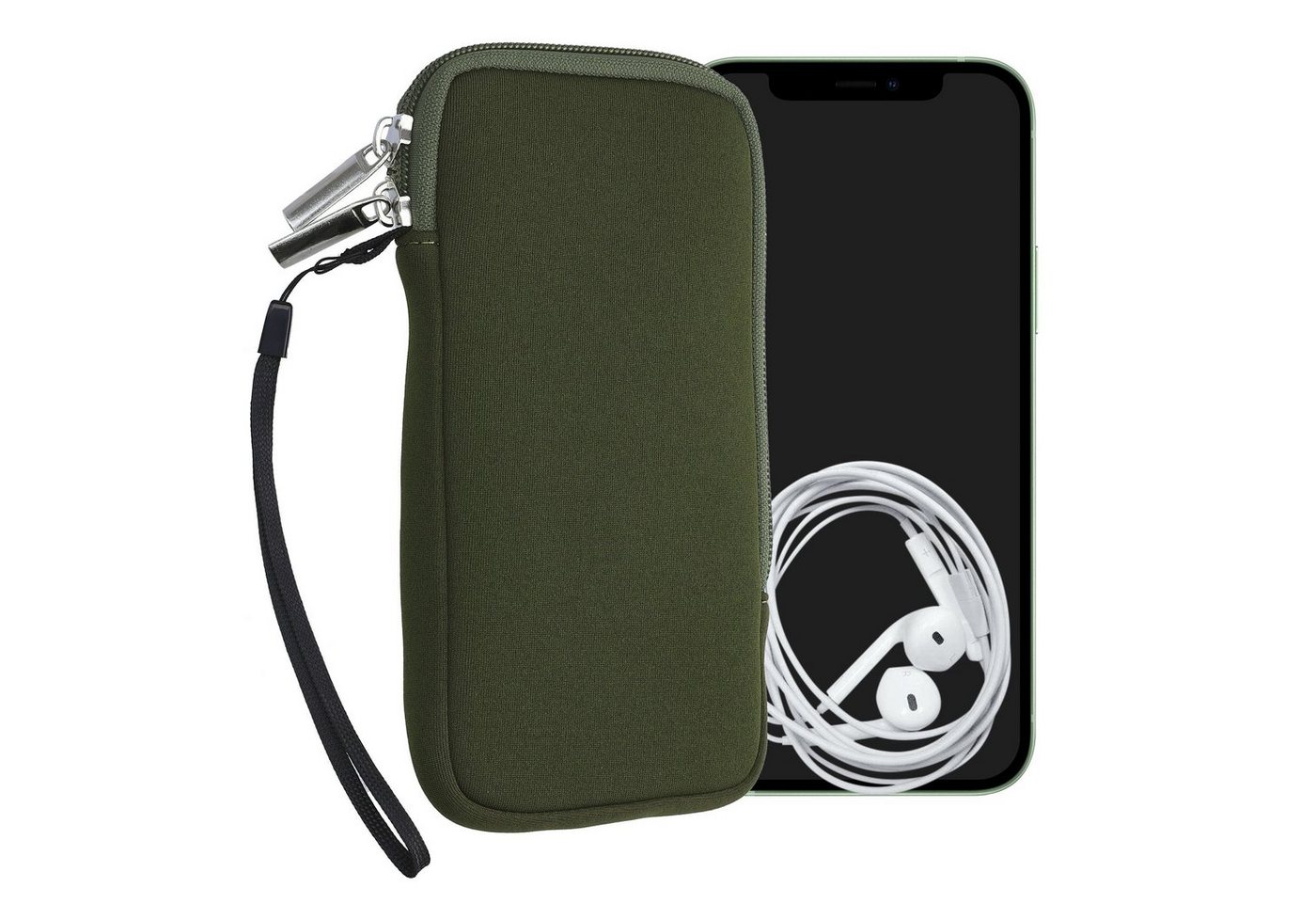 kwmobile Sleeve Handytasche für Smartphones XL - 6,7/6,8", Neopren Handy Hülle - Handy Tasche Sleeve Pouch kwmobile Sleeve Handytasche für Smartphones XL - 6,7/6,8", Neopren Handy Hülle - Handy Tasche Sleeve Pouch von kwmobile