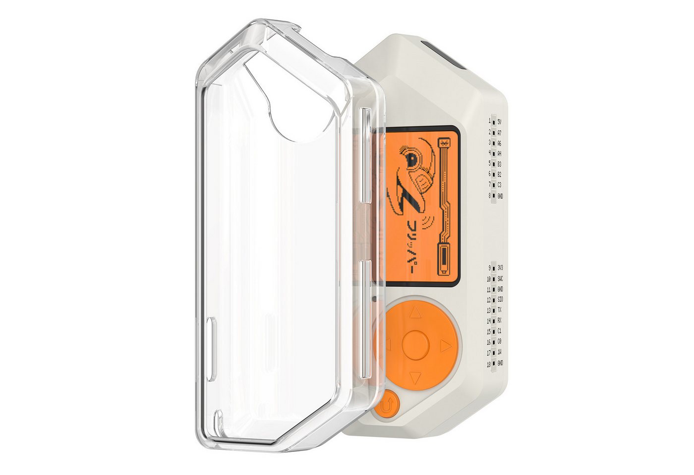 kwmobile Sleeve TPU Schutzhülle für Flipper Zero Hülle, Transparentes TPU-Case für Multifunktionsgerät kwmobile Sleeve TPU Schutzhülle für Flipper Zero Hülle, Transparentes TPU-Case für Multifunktionsgerät von kwmobile