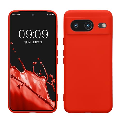 kwmobile Slim Case kompatibel mit Google Pixel 8 Hülle - Handyhülle aus Silikon in Mandarin Orange kwmobile Slim Case kompatibel mit Google Pixel 8 Hülle - Handyhülle aus Silikon in Mandarin Orange von kwmobile