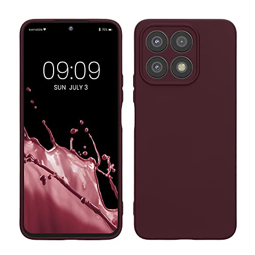 kwmobile Slim Case kompatibel mit Honor X8a Hülle - Handyhülle aus Silikon in Bordeaux Violett kwmobile Slim Case kompatibel mit Honor X8a Hülle - Handyhülle aus Silikon in Bordeaux Violett von kwmobile