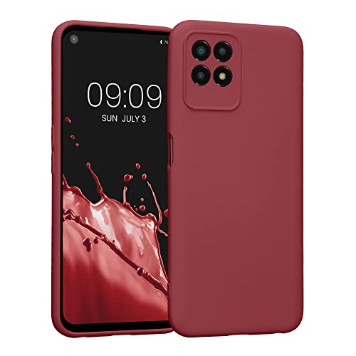 kwmobile Slim Case kompatibel mit Realme 8i Hülle - Handyhülle aus Silikon in Dark Rose kwmobile Slim Case kompatibel mit Realme 8i Hülle - Handyhülle aus Silikon in Dark Rose von kwmobile