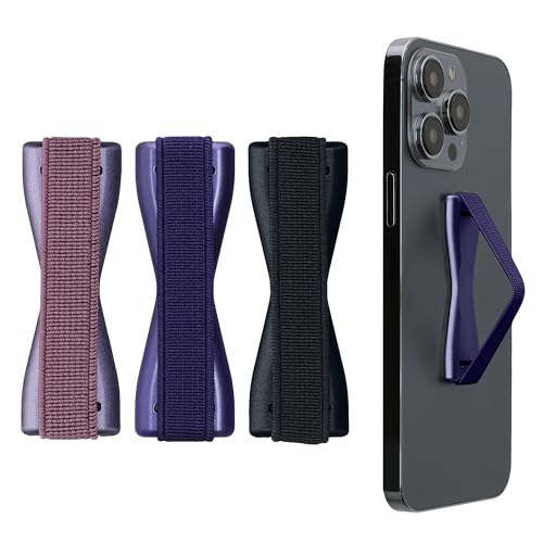 kwmobile Smartphone Fingerhalter 3 Set - Handy Halter Griff Halterung Einhandbedienung - 3X Handyhalter in Metallic Blauviolett Metallic Brombeere Metallic Zodiac Blue kwmobile Smartphone Fingerhalter 3 Set - Handy Halter Griff Halterung Einhandbedienung - 3X Handyhalter in Metallic Blauviolett Metallic Brombeere Metallic Zodiac Blue von kwmobile
