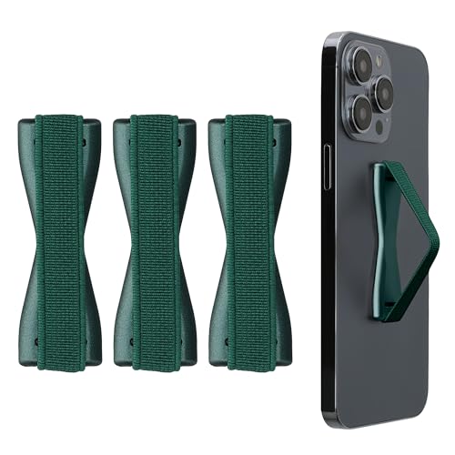 kwmobile Smartphone Fingerhalter 3 Set - Handy Halter Griff Halterung Einhandbedienung - 3X Handyhalter in Metallic Petrol kwmobile Smartphone Fingerhalter 3 Set - Handy Halter Griff Halterung Einhandbedienung - 3X Handyhalter in Metallic Petrol von kwmobile
