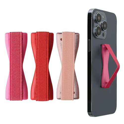 kwmobile Smartphone Fingerhalter 3 Set - Handy Halter Griff Halterung Einhandbedienung - 3X Handyhalter in Metallic Rosegold Metallic Pink Metallic Dunkelrot kwmobile Smartphone Fingerhalter 3 Set - Handy Halter Griff Halterung Einhandbedienung - 3X Handyhalter in Metallic Rosegold Metallic Pink Metallic Dunkelrot von kwmobile