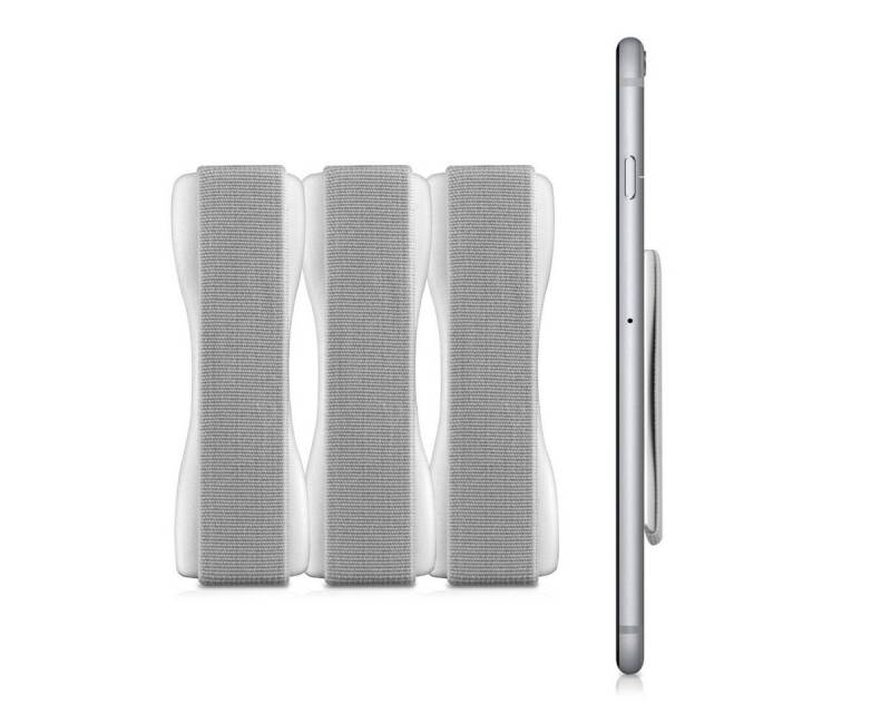kwmobile Popsockets Smartphone Fingerhalter 3 Set, (3-tlg., Handy Halter Griff Halterung Einhandbedienung - 3x Handyhalter) von kwmobile