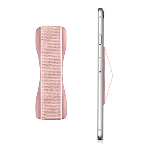 kwmobile Smartphone Fingerhalter Griff Halter - Selbstklebende Handy Fingerhalterung - Finger Halter kompatibel mit iPhone Samsung Sony Handys Roségold kwmobile Smartphone Fingerhalter Griff Halter - Selbstklebende Handy Fingerhalterung - Finger Halter kompatibel mit iPhone Samsung Sony Handys Roségold von kwmobile