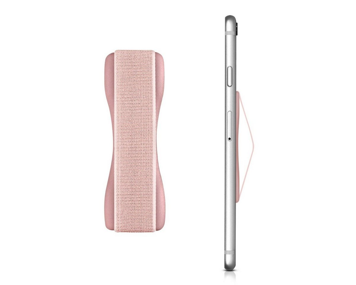 kwmobile Smartphone Fingerhalterung - Selbstklebend für iPhone Samsung Sony Popsockets, (1-tlg) von kwmobile