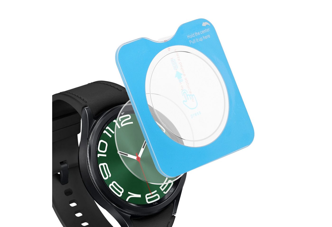 kwmobile Smartphone-Hülle 2x Schutzglas für Samsung Galaxy Watch 6 Classic 47mm Glas Folie, Smartwatch Displayschutz für Fitness Tracker Transparent kwmobile Smartphone-Hülle 2x Schutzglas für Samsung Galaxy Watch 6 Classic 47mm Glas Folie, Smartwatch Displayschutz für Fitness Tracker Transparent von kwmobile