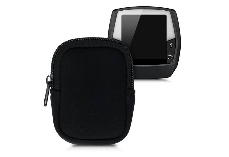 kwmobile Smartphone-Hülle Tasche für Bosch Intuvia, E-Bike Computer Neopren Hülle - Schutztasche Schwarz von kwmobile