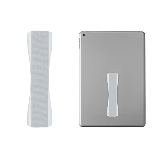 kwmobile Tablet Fingerhalter Griff Halter - Selbstklebende Tablet PC Fingerhalterung kompatibel mit iPad Samsung Sony Tablets - Silber von kwmobile
