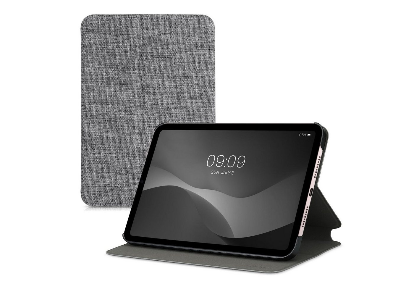 kwmobile Tablet-Hülle Hülle für Apple iPad Mini 6 8.3 (2021), Slim Tablet Cover Case Schutzhülle mit Ständer" von kwmobile