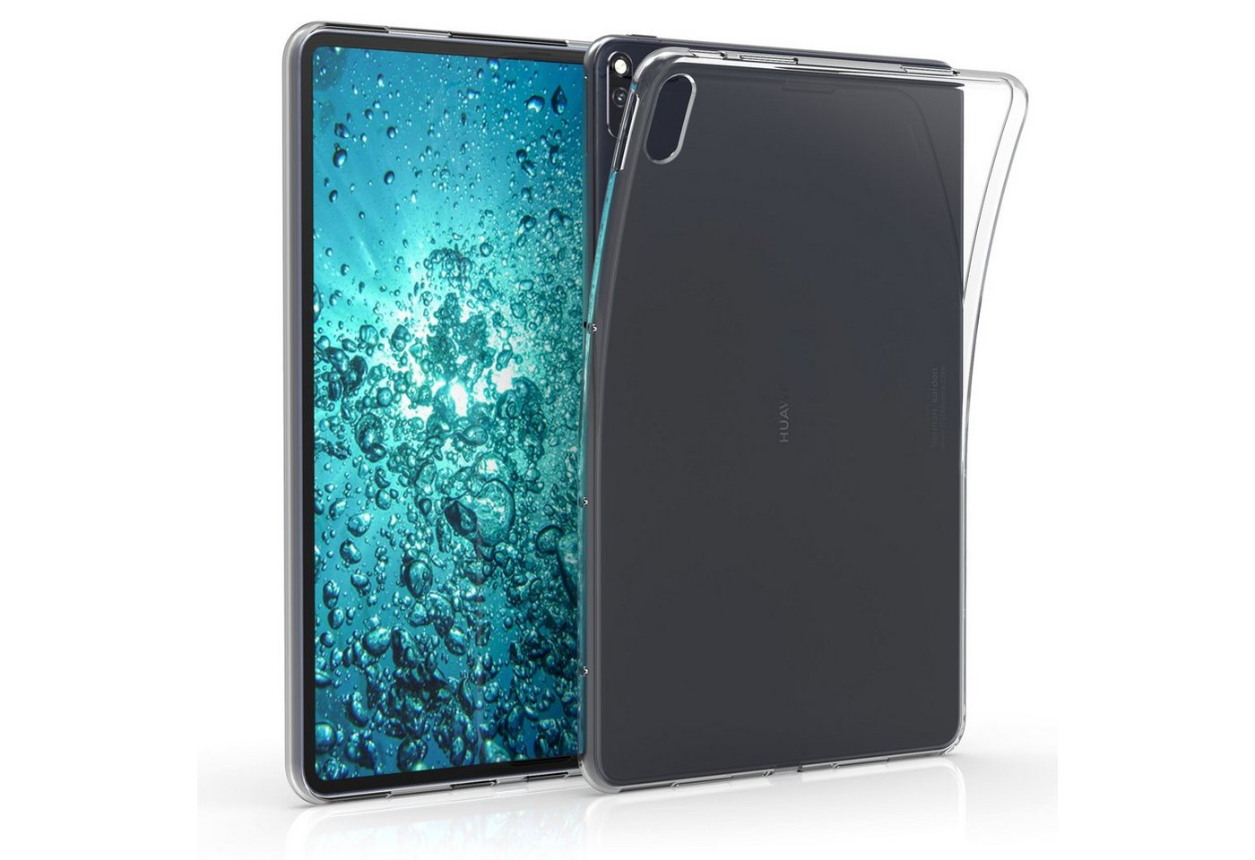 kwmobile Tablet-Hülle Hülle für Huawei MatePad Pro / Pro 5G, Silikon Case transparent - Tablet Cover Tablethülle gummiert von kwmobile