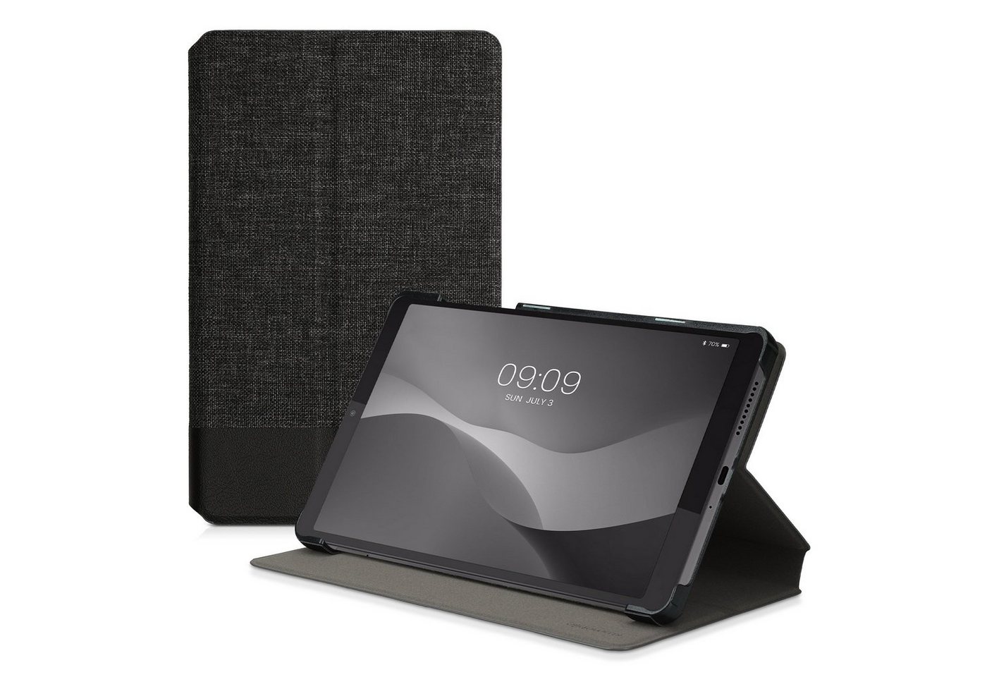 kwmobile Tablet-Hülle Hülle für Lenovo Tab M8 (Gen 4), Slim Tablet Cover Case Schutzhülle mit Ständer von kwmobile