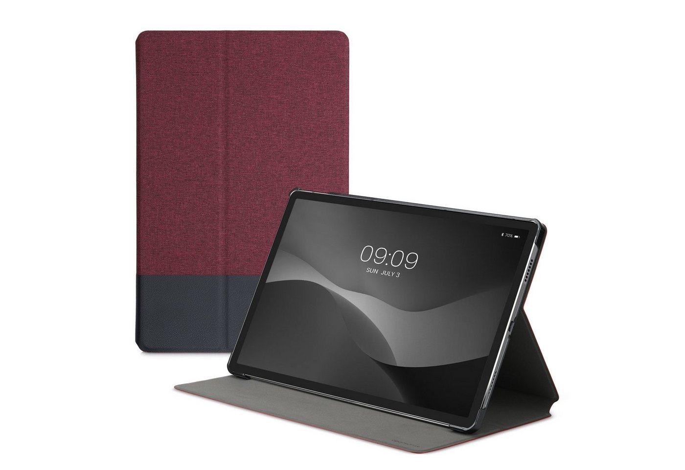 kwmobile Tablet-Hülle Hülle für Lenovo Tab P11 Pro, Slim Tablet Cover Case Schutzhülle mit Ständer von kwmobile