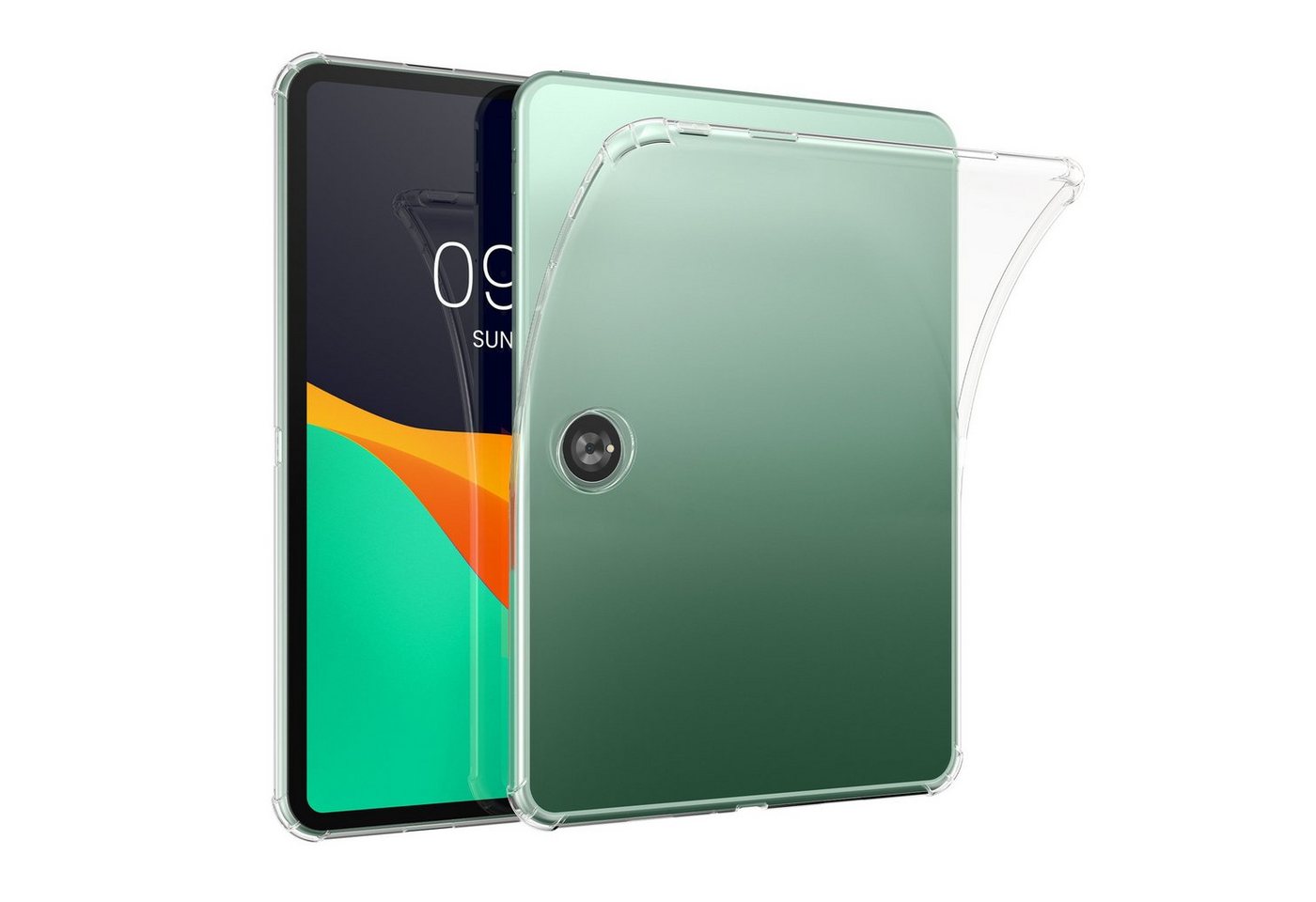 kwmobile Tablet-Hülle Hülle für OnePlus Pad, Silikon Case transparent - Tablet Cover Tablethülle gummiert von kwmobile