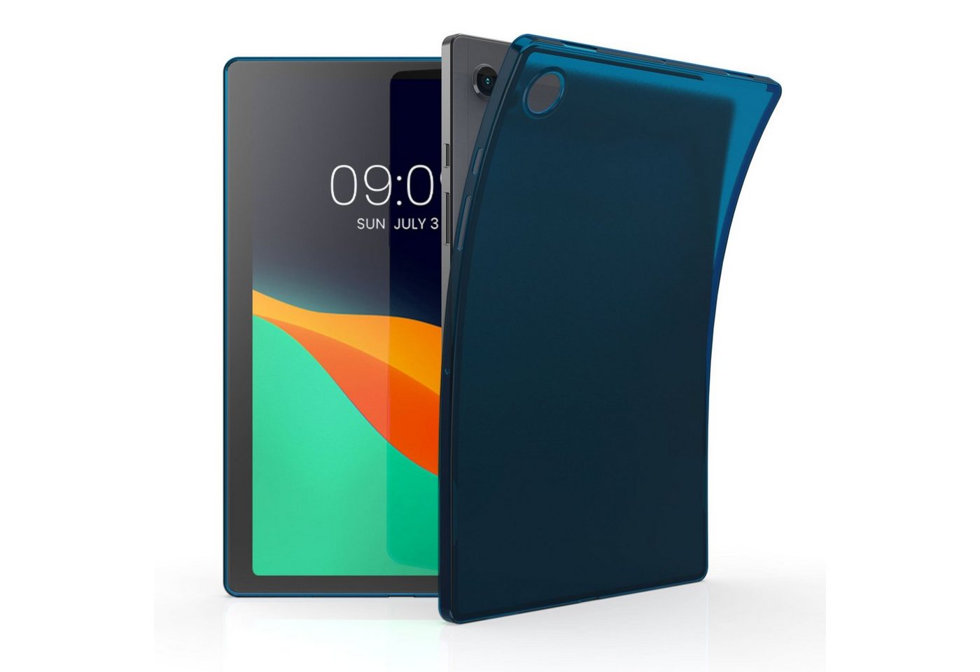 kwmobile Tablet-Hülle Hülle für Samsung Galaxy Tab A8 10.5 (2021), Tablet Cover Case Silikon Schutzhülle von kwmobile
