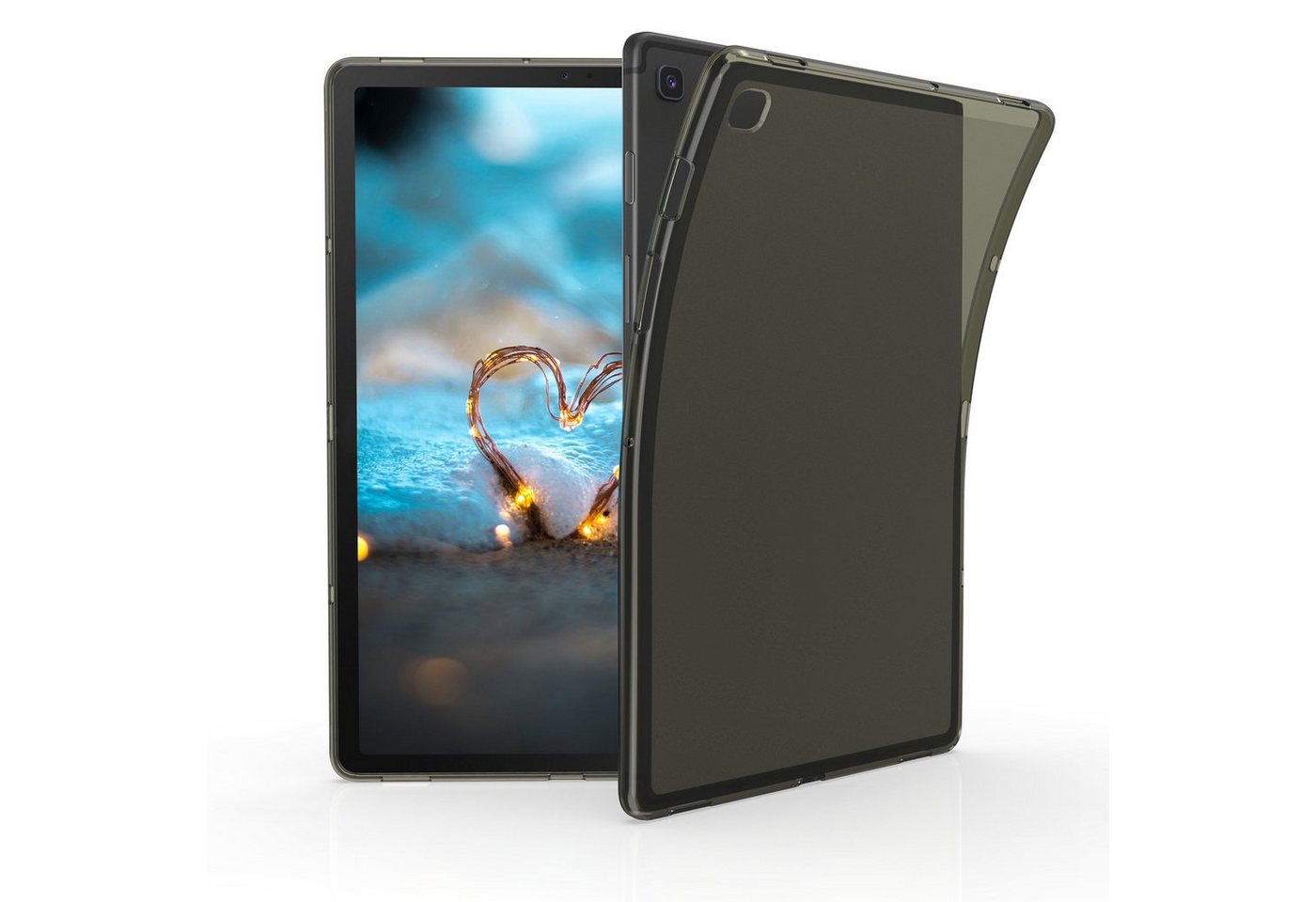 kwmobile Tablet-Hülle Hülle für Samsung Galaxy Tab S5e, Silikon Case transparent - Tablet Cover Tablethülle gummiert von kwmobile