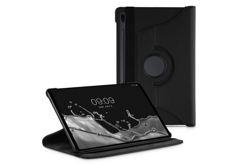 kwmobile Tablet-Hülle Hülle für Samsung Galaxy Tab S7 FE, 360° Tablet Schutzhülle Cover Case aus Kunstleder von kwmobile
