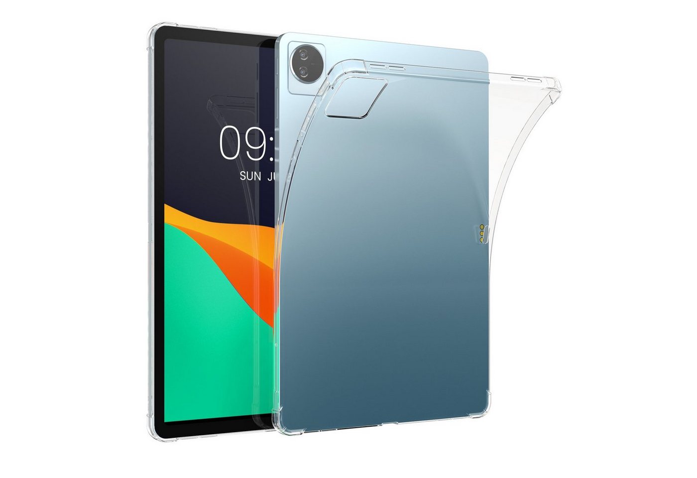kwmobile Tablet-Hülle Hülle für Vivo Pad, Silikon Case transparent - Tablet Cover Tablethülle gummiert von kwmobile
