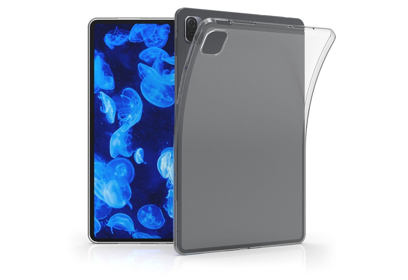 kwmobile Tablet-Hülle Hülle für Xiaomi Pad 5, Silikon Case transparent - Tablet Cover Tablethülle gummiert von kwmobile