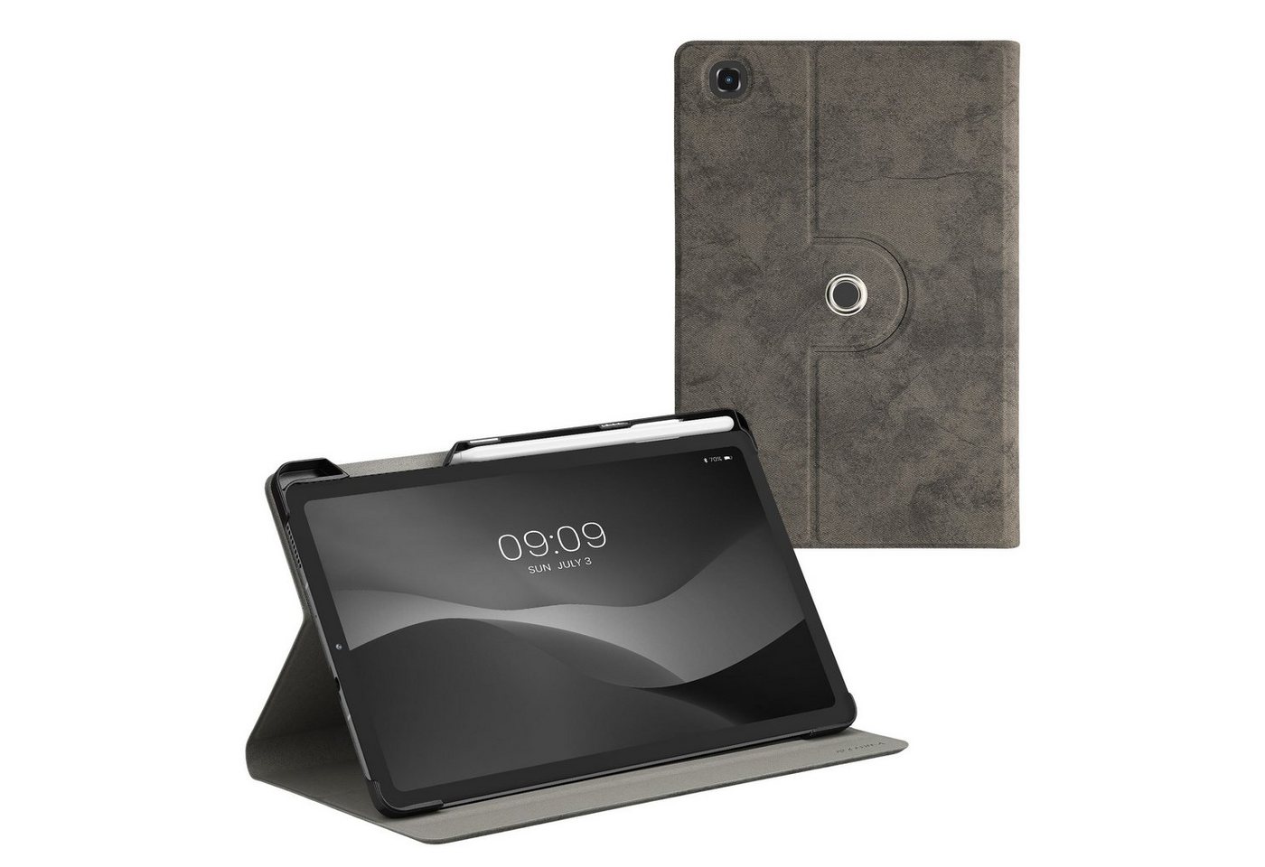 kwmobile Tablet-Hülle Klapphülle fürSamsung Galaxy Tab S6 Lite (2024/2022/2020), Hülle Tablet Stifthalter Ständer von kwmobile