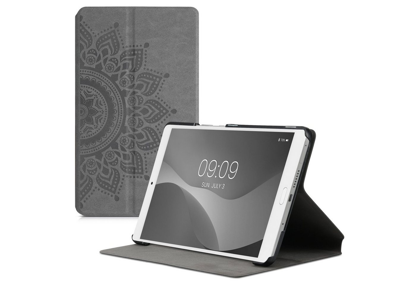 kwmobile Tablet-Hülle kompatibel mit Huawei MediaPad M3 8.4, Slim Tablet Cover Case - Schutzhülle Aufgehende Sonne Design von kwmobile