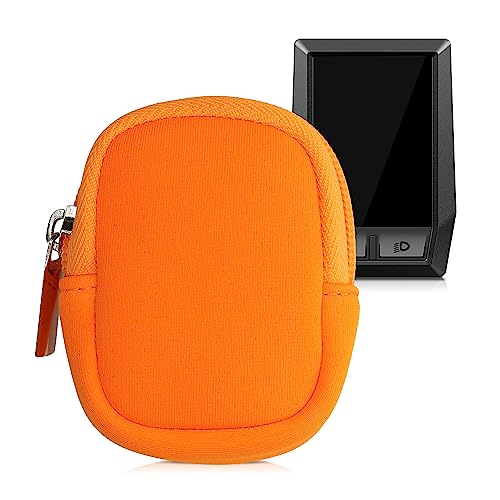 kwmobile Tasche kompatibel mit Bosch Kiox/Kiox 300 - E-Bike Computer Neopren Hülle - Schutztasche Orange von kwmobile
