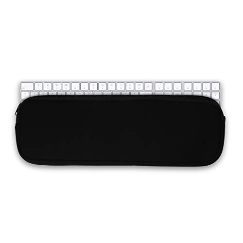 kwmobile Tastatur-Hülle kompatibel mit Apple Magic Keyboard mit Ziffernblock - Neopren Schutzhülle Case Tasche für Tastatur - Neoprentasche für Keyboard - Schwarz von kwmobile