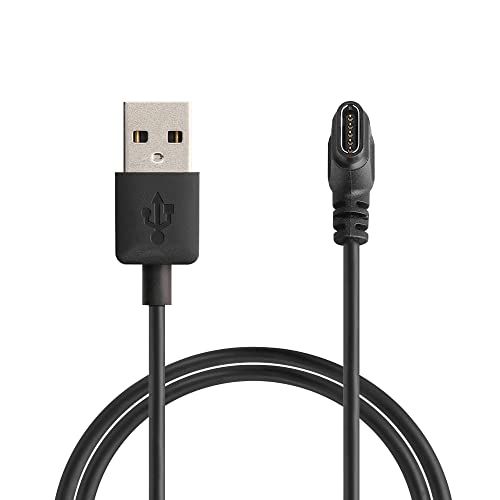 kwmobile USB C Ladekabel kompatibel mit Huami Amazfit Falcon - Kabel Charger - Smart Watch Typ C Ersatzkabel - Fitnesstracker Aufladekabel von kwmobile