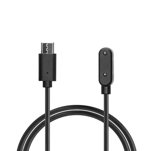 kwmobile USB C Ladekabel kompatibel mit Huawei Band 9 / Band 8 / Watch Fit 2 / Watch Fit mini - Kabel Charger - Smart Watch Typ C Ersatzkabel - Fitnesstracker Aufladekabel kwmobile USB C Ladekabel kompatibel mit Huawei Band 9 / Band 8 / Watch Fit 2 / Watch Fit mini - Kabel Charger - Smart Watch Typ C Ersatzkabel - Fitnesstracker Aufladekabel von kwmobile