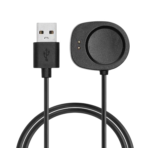 kwmobile USB Kabel Charger kompatibel mit Huami Amazfit Balance A2286 / T-Rex 3 Ladekabel - Smart Watch Ersatzkabel - Fitnesstracker Aufladekabel in Schwarz kwmobile USB Kabel Charger kompatibel mit Huami Amazfit Balance A2286 / T-Rex 3 Ladekabel - Smart Watch Ersatzkabel - Fitnesstracker Aufladekabel in Schwarz von kwmobile