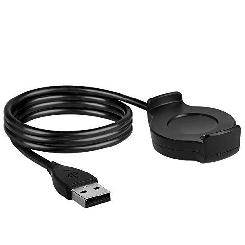 kwmobile USB Kabel Charger kompatibel mit Huawei Watch 2 Ladekabel - Smart Watch Ersatzkabel - Fitnesstracker Aufladekabel in Schwarz kwmobile USB Kabel Charger kompatibel mit Huawei Watch 2 Ladekabel - Smart Watch Ersatzkabel - Fitnesstracker Aufladekabel in Schwarz von kwmobile